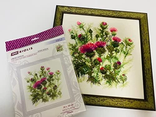 Thistle siuvinėjimo rinkinys iš RIOLIS Nr.: 1852