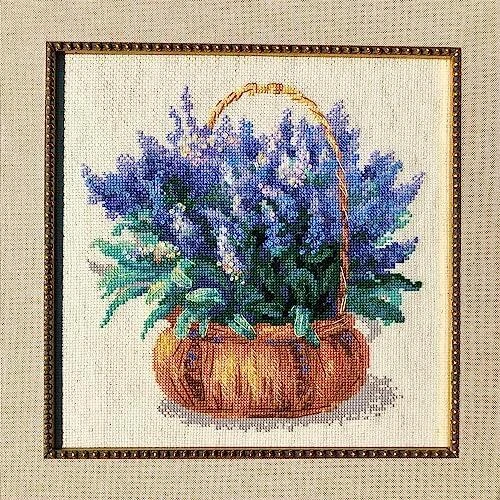 RIOLIS - Create It Yourself - Siuvinėjimo rinkinys „Prancūziškos levandos“ 1404 (25x25 cm)