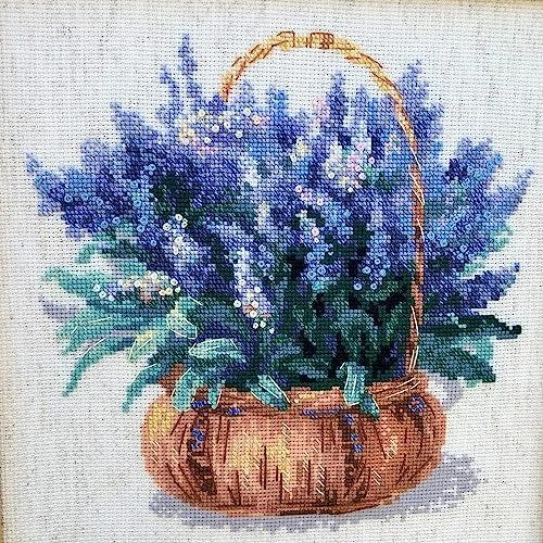 RIOLIS - Create It Yourself - Siuvinėjimo rinkinys „Prancūziškos levandos“ 1404 (25x25 cm)