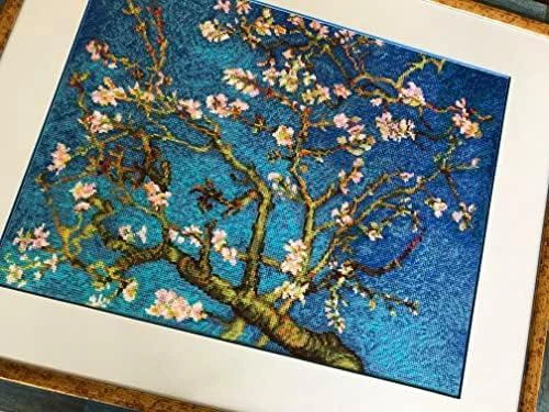 Almond Blossom After V. Van Gogh's Painting siuvinėjimo rinkinys iš RIOLIS Nr.: 1698