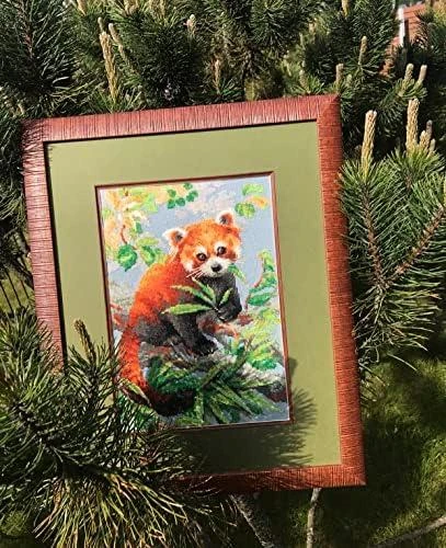 Raudonoji Panda - siuvinėjimo rinkinys iš RIOLIS Nr.:1627