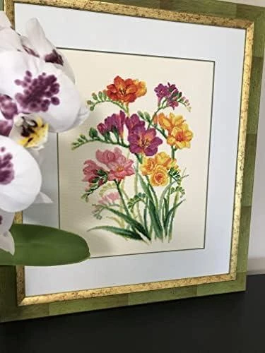 Fragrant Freesia siuvinėjimo rinkinys iš RIOLIS Nr.: 1821