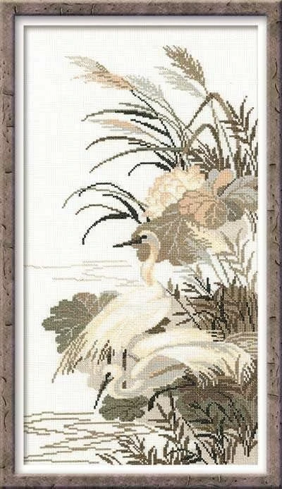 RIOLIS – Create It Yourself – Siuvinėjimo rinkinys „Garniai“ 928 (26x48 cm)