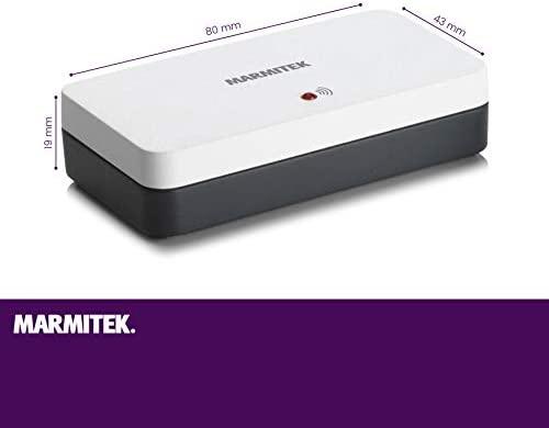 Marmitek Invisible Control 6, Garsas, TV, TV imtuvas, TV priedėlis, Juoda, Balta, 10 m, 60°, 30–60 kHz, DC, USB