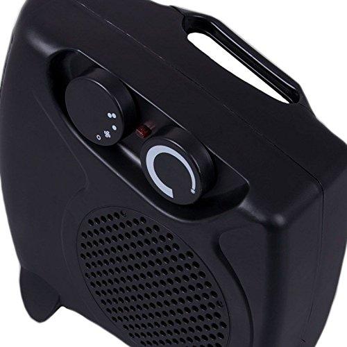 Fan heater top radiator Farelka 2000W ELDOM HL8C juodas