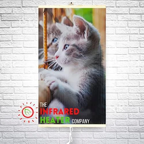 Infraraudonųjų spindulių radiatorius - lanksti šildymo plokštė 430W TRIO pattern 11 cat, matmenys 100x57cm