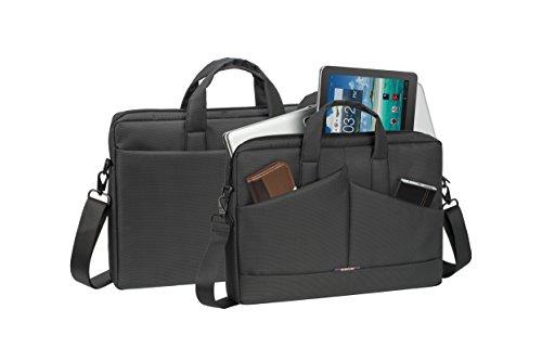 RIVACASE 8731 Diagonal Plus Nešiojamas kompiuteris Bag 15.6" / 6 Pilkas