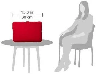 Rivacase Antishock 5123 dėklas nešiojamam kompiuteriui iki 13,3" (raudonas)