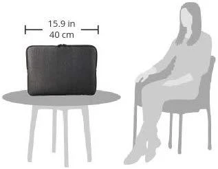 Rivacase Antishock 5133 dėklas nešiojamam kompiuteriui iki 15.4" (tamsiai pilkas)