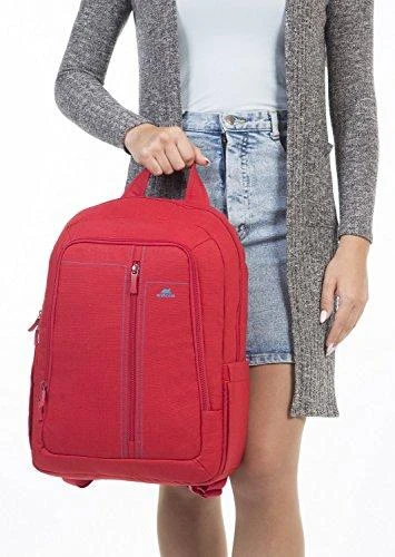 Rivacase 7560 raudona kuprinė nešiojamam kompiuteriui iki 15.6''