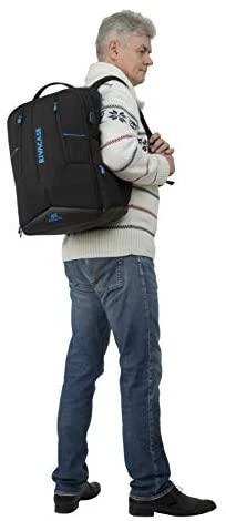 Kuprinė Rivacase Borneo 7860 žaidimų mėgėjams 17.3" (juoda)