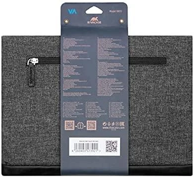 RIVACASE 8803 Sleeve For Macbook and Ultrabook Juodas