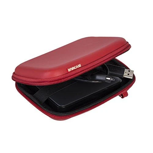 Rivadcase HDD dėklas 9101 raudonas atviras