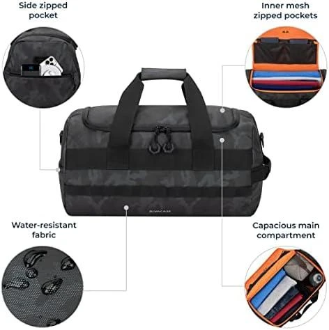 Turistinė kuprinė RivaCase Rivacase Sherwood, Navy, Travel, 60 L, Polyester, Polyurethane, Side pocket, 600 mm
