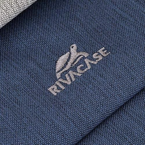 Rivacase 7562 pilka / tamsiai mėlyna nešiojamojo kompiuterio kuprinė iki 15,6 colio