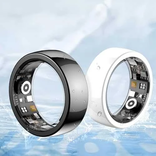 Riversong išmanusis žiedas Trinity juodas SR01 dydis 10 vidinis skersmuo 20mm