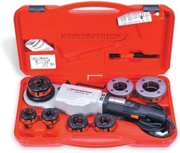 Sriegpjovė SUPERTRONIC 2000, BSPT R, 1/2´´ - 2´´, Rothenberger