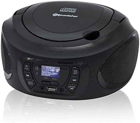 Skaitmeninis CD grotuvas Roadstar CDR-375D BK