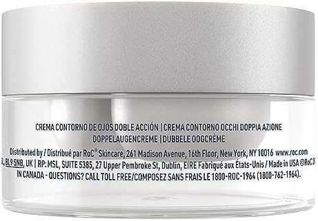 ROC Derm Correxion Dual Paakių kremas paakių kremas nuo raukšlių , 20 ml