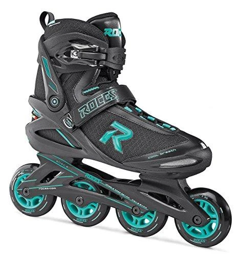 Inline Riedučiai Roces Icon juodi-mėlyni, dydis 40 - 38