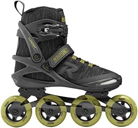 Roces Warp Thread Tif juodos ir žalios riedučiai 400874 00002