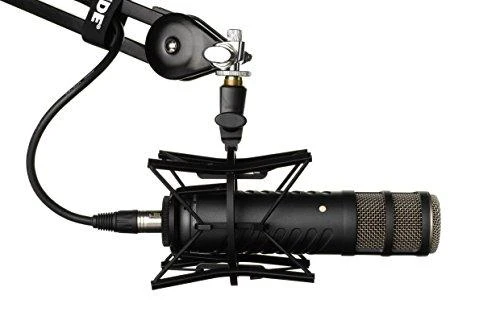 Rode Mikrofonas - RØDE Procaster Juodas Dinaminis 75-18kHz -56dB Mini XLR 695g