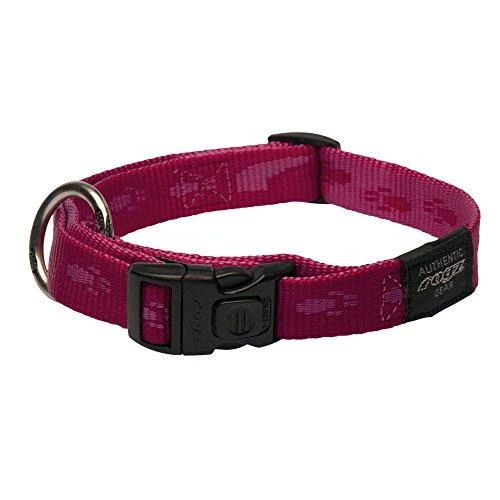 Rogz antkaklis šuniui Alpinist HB21C Raudonas (plotis 1,1cm; apimtis 20-32cm)