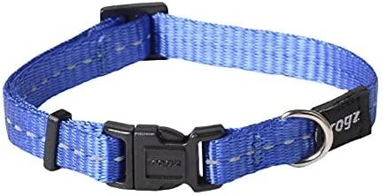 Rogz antkaklis atšvaitas šuniui Reflective HB14B (plotis 1,1cm; apimtis 20-31cm)