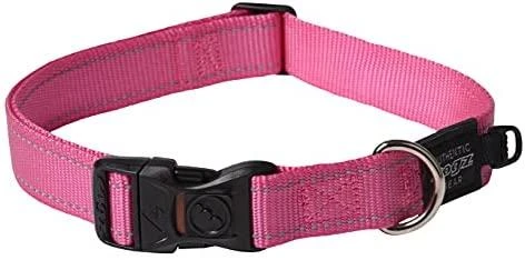 Rogz antkaklis atšvaitas šuniui Reflective HB05K (plotis 2,5cm; apimtis 43-70cm)