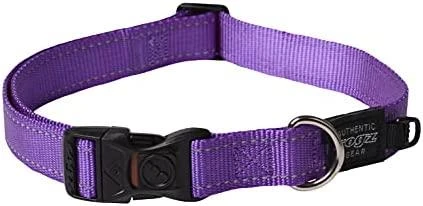 Rogz antkaklis atšvaitas šuniui Reflective HB05J (plotis 2,5cm; apimtis 43-70cm)