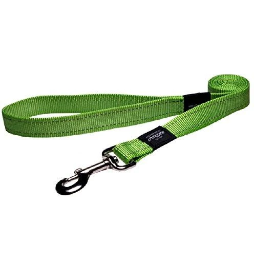 Rogz pavadėlis atšvaitas šuniui Reflective HL06L Žalias (plotis 2cm; ilgis 140cm)
