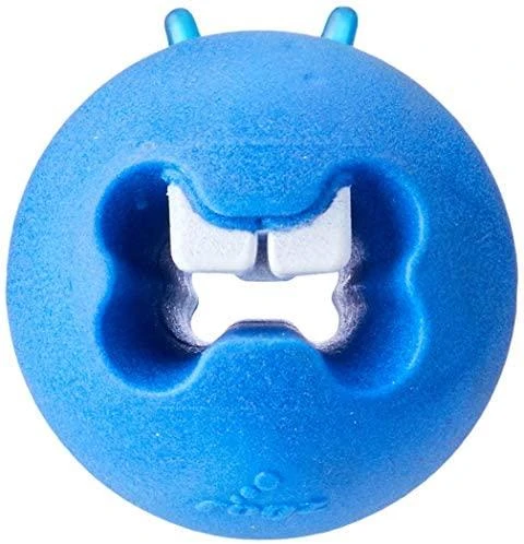 Rogz FRED mėlynas kamuoliukas su spygliais 6.4cm