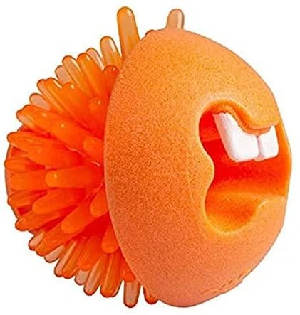 Rogz FRED mėlynas kamuoliukas su spygliais 6.4cm