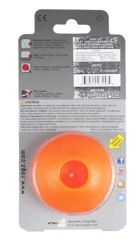 Rogz Grinz skanėstų kamuoliukas šunims oranžinis 64mm