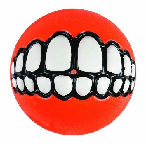 Rogz Grinz skanėstų kamuoliukas šunims oranžinis 64mm