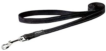 Rogz pavadėlis atšvaitas šuniui Reflective HL05E Bordo (plotis 2,5cm; ilgis 120cm)