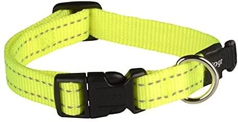 Rogz antkaklis atšvaitas šuniui Reflective HB11H (plotis 1,6cm; apimtis 26-40cm)