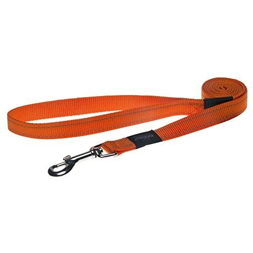 Rogz pavadėlis atšvaitas šuniui Reflective HL11E Bordo (plotis 1,6cm; ilgis 140cm)