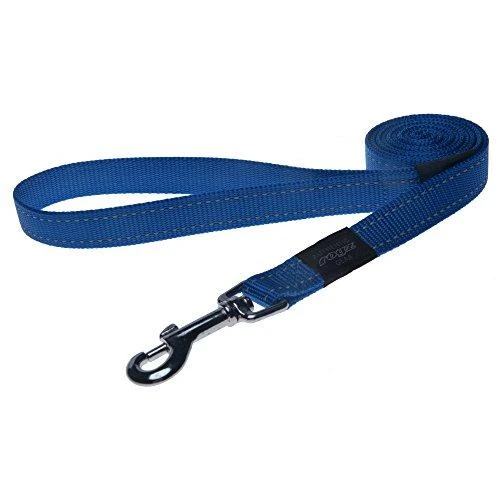 Rogz pavadėlis atšvaitas šuniui Reflective HL11E Bordo (plotis 1,6cm; ilgis 140cm)