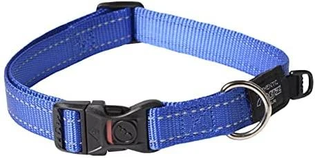 Rogz antkaklis atšvaitas šuniui Reflective HB06B (plotis 2cm; apimtis 34-56cm)