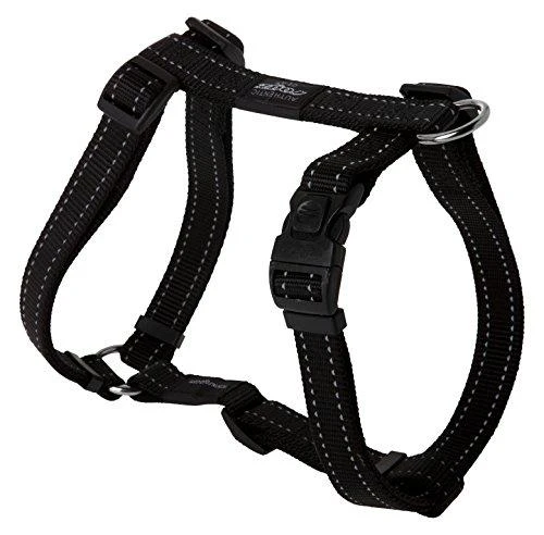 Rogz petnešos atšvaitas šuniui H-Harness Reflective SJ06A (plotis 2cm; apimtis 45-76cm)