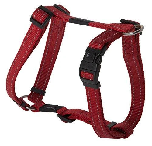 Rogz petnešos atšvaitas šuniui H-Harness Reflective SJ06C (plotis 2cm; apimtis 45-76cm)