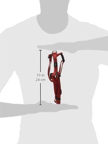 Rogz petnešos atšvaitas šuniui H-Harness Reflective SJ11C (plotis 1,6cm; apimtis 32-52cm)