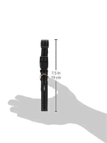 Rogz antkaklis atšvaitas šuniui Reflective HB11A plotis 1,6cm apimtis 26-40cm