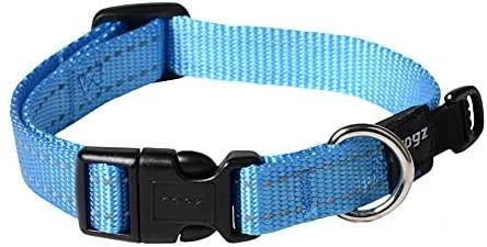 Rogz antkaklis atšvaitas šuniui Reflective HB11F (plotis 1,6cm; apimtis 26-40cm)