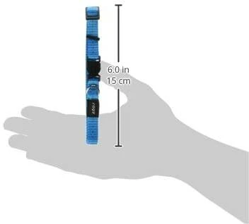 Rogz antkaklis atšvaitas šuniui Reflective HB14F (plotis 1,1cm; apimtis 20-31cm)
