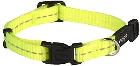 Rogz antkaklis atšvaitas šuniui Reflective HB14H (plotis 1,1cm; apimtis 20-31cm)