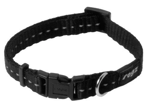 Rogz antkaklis atšvaitas šuniui Reflective HB14F (plotis 1,1cm; apimtis 20-31cm)