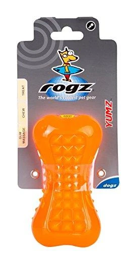 Rogz Yumz žaislas kaulas kramtymui oranžinis 15cm