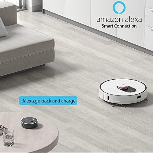 Dulkių siurblys - robotas Roidmi Eve Plus, Baltas